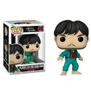 NEW Funko POP! Television Netflix Round 6 Player 218: Cho Sang-Woo #1225 Green
